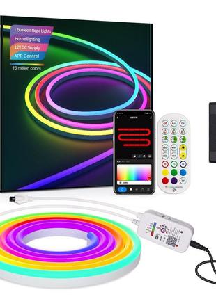 Rgb лента 5050 с bluetooth(10 метров)