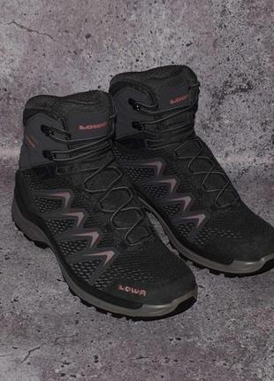 Lowa innox pro gore tex (женские трекинговые ботинки лова гортекс )3 фото