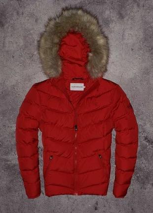 Calvin klein down jacket (женский зимний пуховик кельвин кляйн )