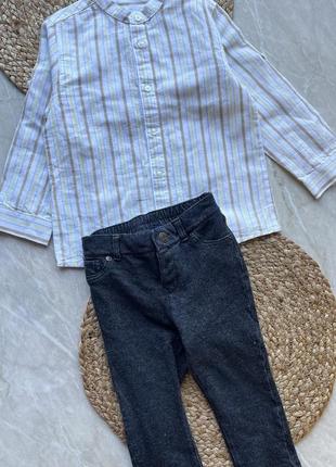 Рубашка и штаны стрейч 18-24 месяцев