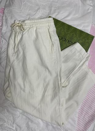 Новые женские льняные штаны брюки премиального бренда scotch and soda