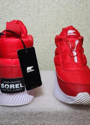 Sorel out n about iii 》жіночки утеплені кросівки 》зимове взуття 100% оригінал з сша 26.5см 9.5us2 фото