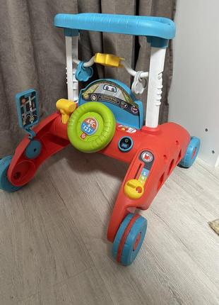 Детская музыкальная игрушка толокар fisher price