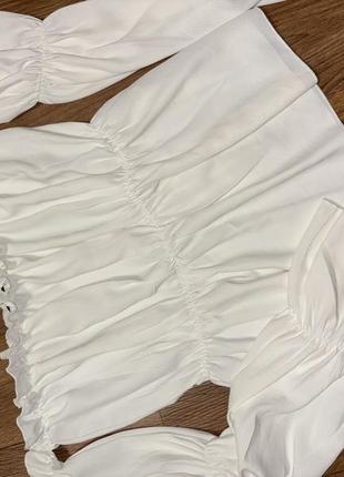 Блузка на спущенные плечики