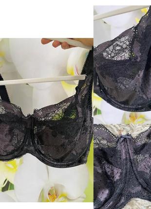 Базовый черный бюстгальтер на большую груди, panache,p.80-90 g