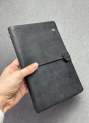 Обложка для блокнотов кожаная, ручная работа