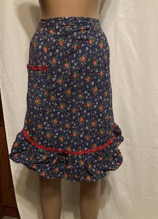 Передник принт квіти