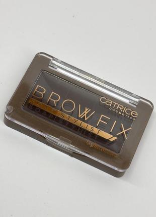 Мило та брів	catrice 	brow soap stylist	030 dark brown