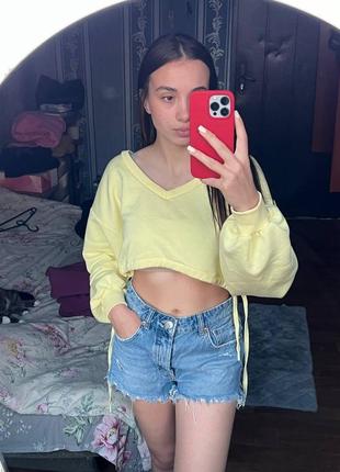 Джинсові шорти zara
