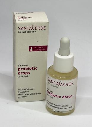 Сировотка для облича	santaverde	aloe vera probiotic drops	30 мл