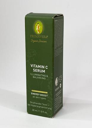 Сировотка для облича	primavera	illuminating & balancing vitamin c serum	30 мл2 фото