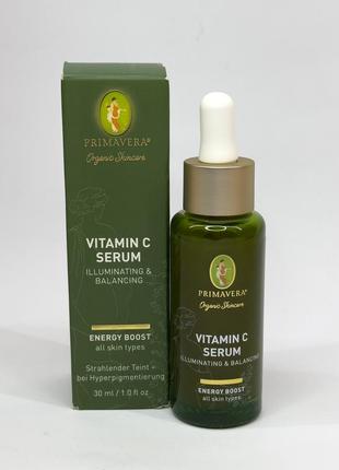 Сировотка для облича	primavera	illuminating & balancing vitamin c serum	30 мл4 фото