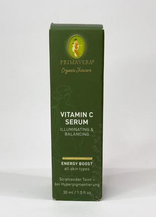 Сировотка для облича	primavera	illuminating & balancing vitamin c serum	30 мл5 фото