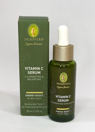 Сировотка для облича	primavera	illuminating & balancing vitamin c serum	30 мл