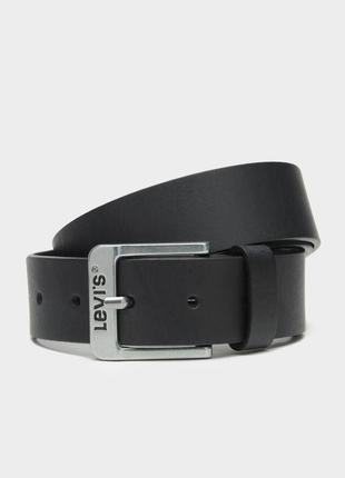 Мужской кожаный ремень levi's men's belt - 90 см