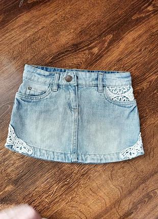 Джинсова спідничка на принцесу ovs