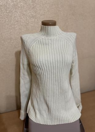 Свитер с разрезами пуловер кофта гольф с разрезами в стиле zara