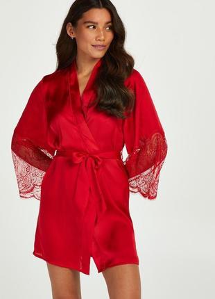 Халат кімоно hunkemoller новий з етикетками кружевний халат