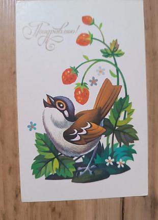 Листівка вінтаж актуально