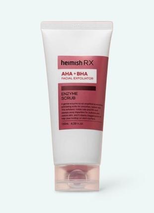 Ензимний скраб для обличчя heimish rx aha bha enzyme scrub