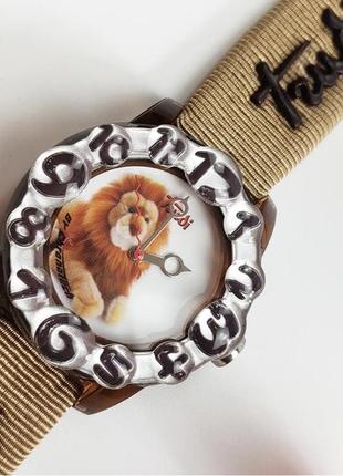 Итальянские часы на руку для детей со львом tudi