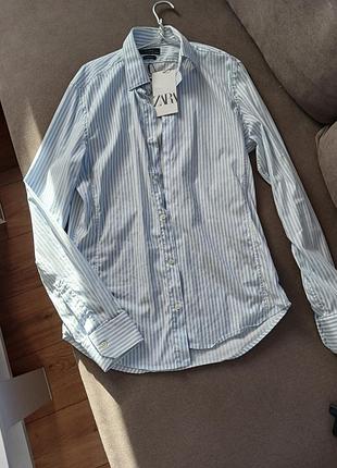 Рубашка zara в стиле old money