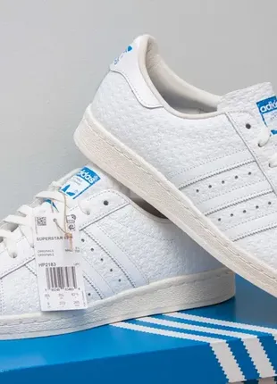 Шкіряні кеди adidas originals superstar 82 hp2183 42-43 9-9.5 оригінал