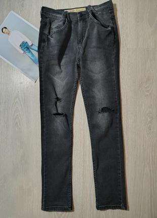 Джинси рванки denim i co на утяжці 158 см.