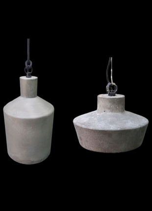 Люстра, подвесной светильник loft, из бетона