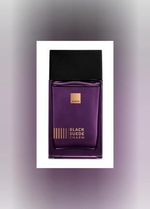 Туалетна вода avon black suede charm - новинка