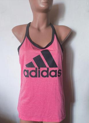 Adidas climalite розмір с яскрава спортивна майка