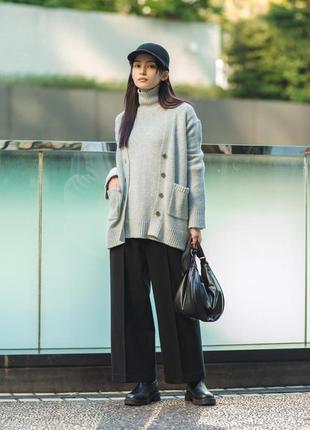 Штани brushed uniqlo