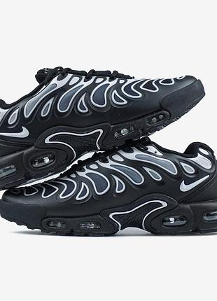 Кросівки nike air max tn plus drift black white 3