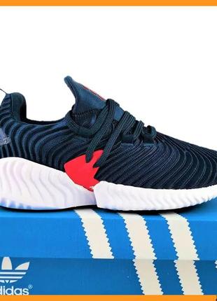 Кроссовки мужские ad!das alphabounce синие Адас (размеры: 45)9 фото