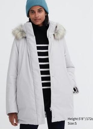 Пуховик гібрид uniqlo