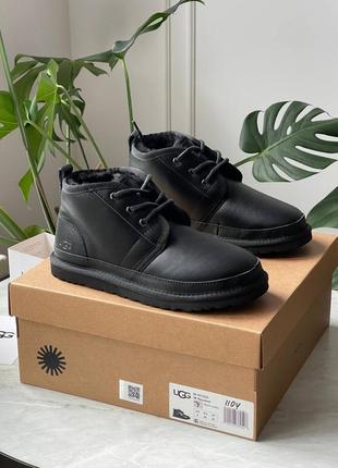Угги уггі угг ugg neumel black leather