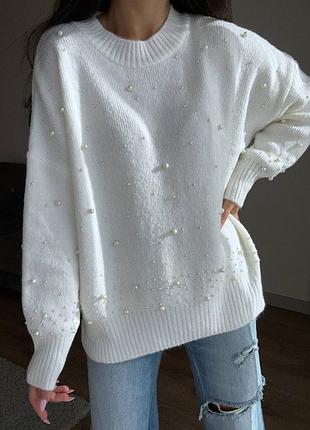 Женский теплый свитер 2