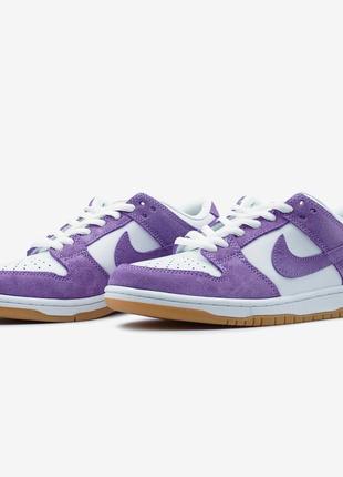 Кроссовки nike sb dunk court purple