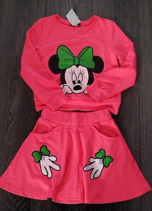 Костюм minnie mouse,, неон.