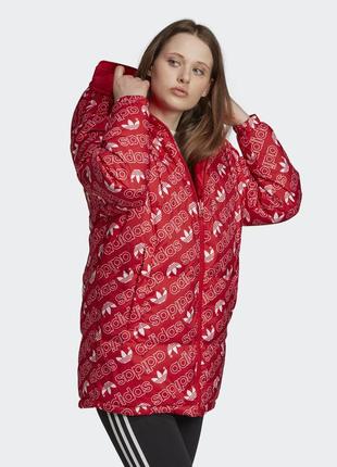 Пуховик reversible monogram adidas originals