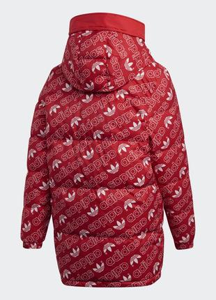 Пуховик reversible monogram adidas originals8 фото