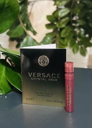 Оригінал пробник парфум туалетна вода versace crystal noir