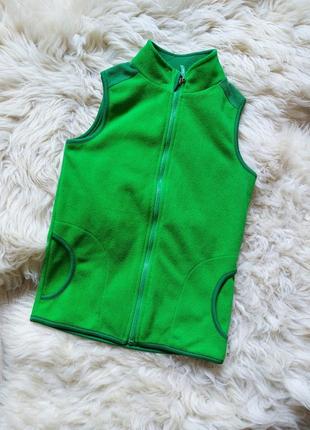🌟💚🌟 отличный флисовый жилет