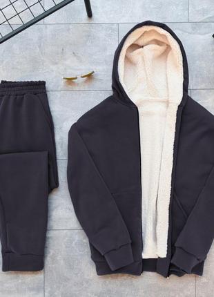 Унисекс флисовые костюмы для мужчин и женщин