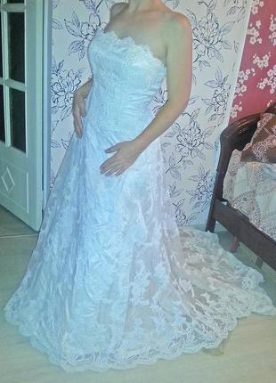 Свадебное платье от justin alexander4 фото