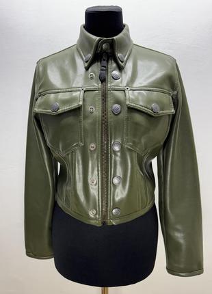Крутая женская куртка gaultier jeans paris