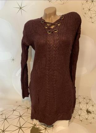 Красивое теплое платье🥰😍