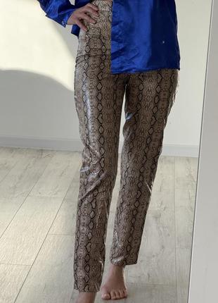 Штани лосини zara пітон