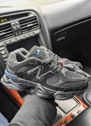 New balance 9060 full black 3