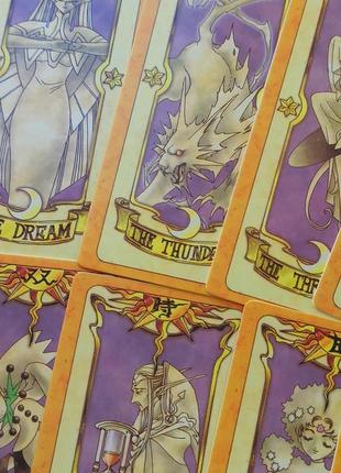 Сакура ловец карт набор аниме карточек anime sakura card captor дозорные карты клоу...